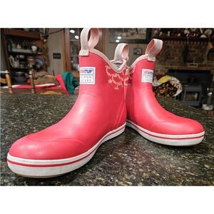 XTRATUF Women's Salmon Sisters Red Boots